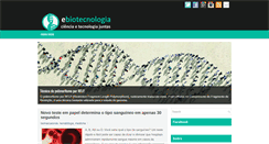 Desktop Screenshot of ebiotecnologia.org