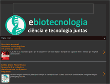 Tablet Screenshot of ebiotecnologia.org